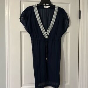 Vineyard Vines navy beach coverup. New but no tags!